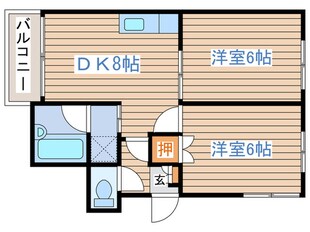 グランドヒルズ北19条の物件間取画像